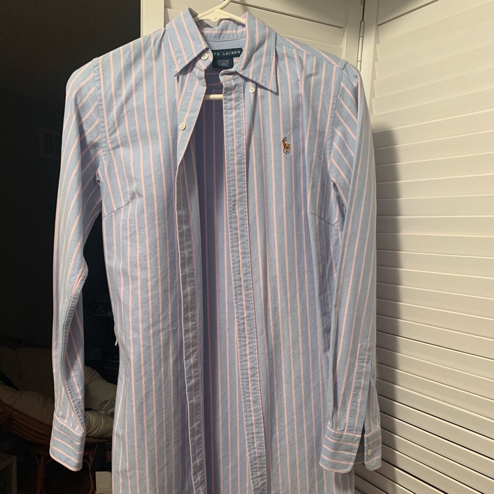Ralph Lauren polo pinstripe dress